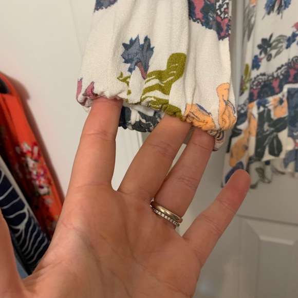 Free People Floral Tunic Top - Picture 7 of 9